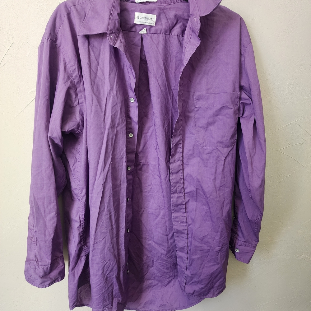 Sostanza Contemporary Purple Shirt